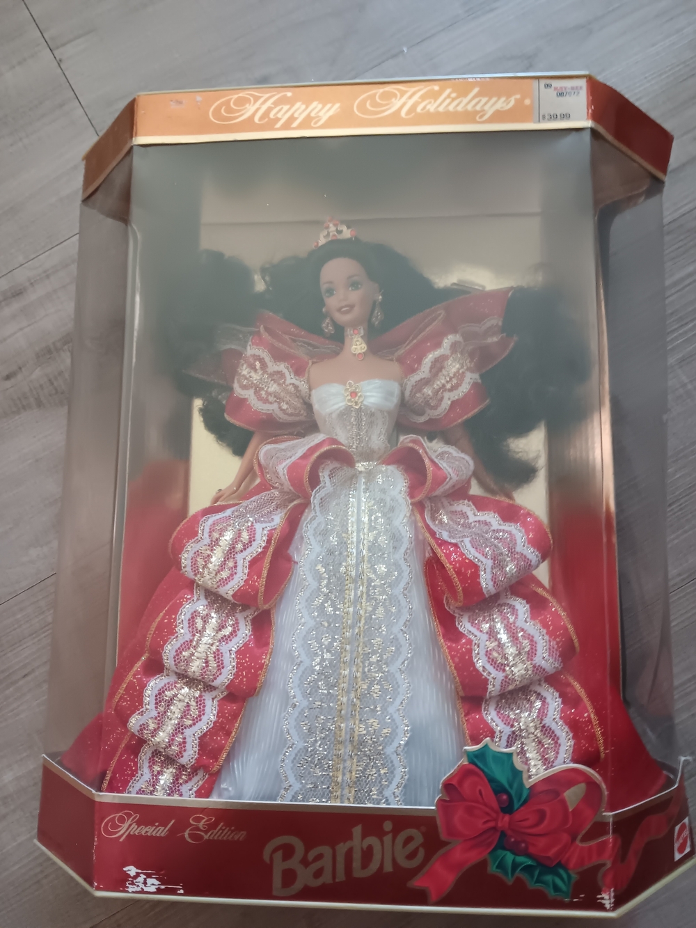Barbie Happy Holidays Doll - Red & White Special Edition 1997